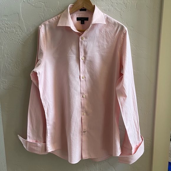 Banana Republic Pink Buttons Down Dress 